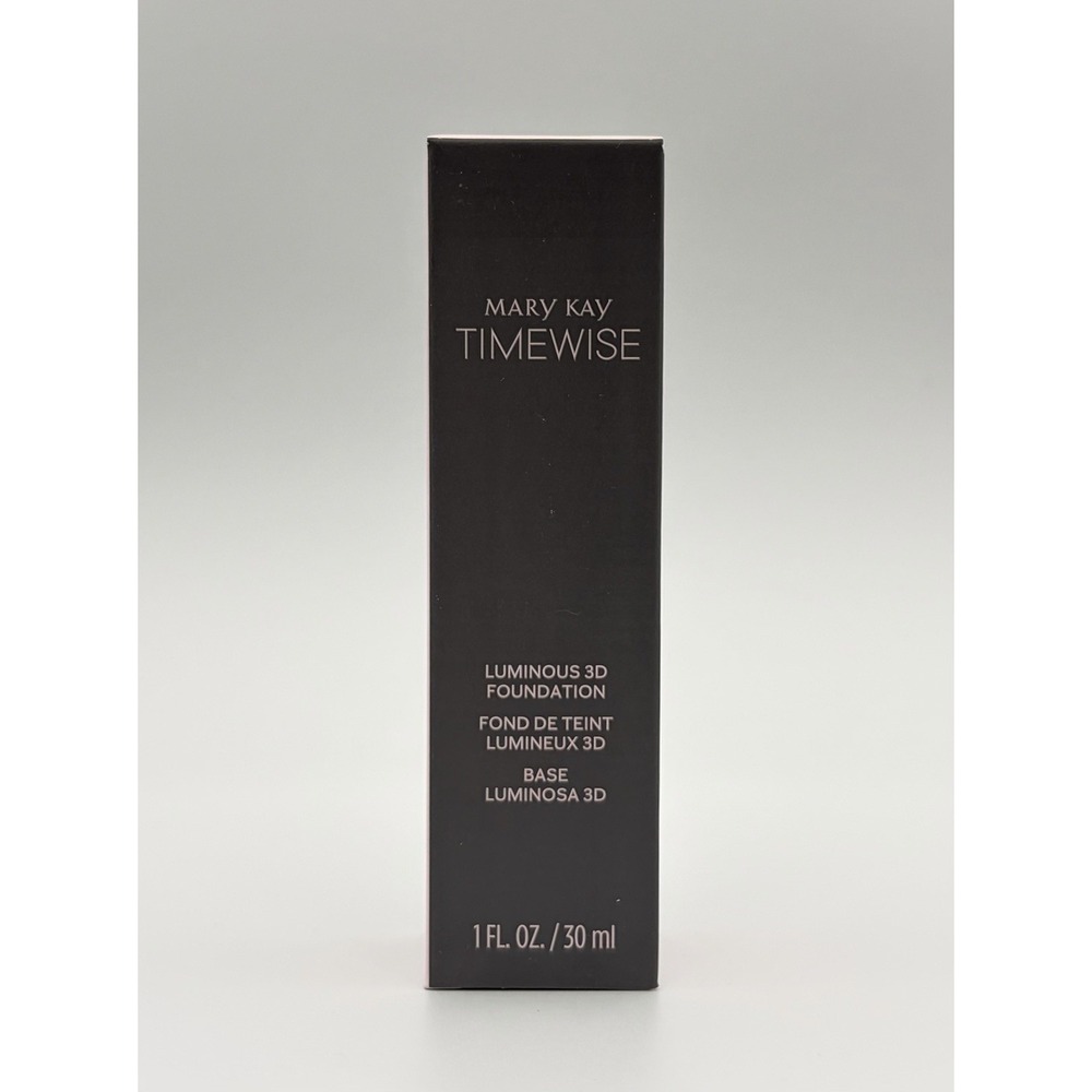 Mary Kay TimeWise Luminous 3D Foundation Ivory C 110 Normal to Dry Skin 1oz NIB